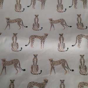 The Spring Shop Cheetah Table Runner Blush Eclectic